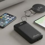 MediaRange Powerbank 20.000mAh, Power Bank Sort
