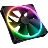 NZXT F140 RGB DUO Single 140x140x25, Sag fan Sort