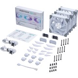 Phanteks D30-120 PWM Reverse DRGB, Sag fan Hvid