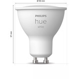 Philips Hue White Ambiance GU10 Enkeltpakke 400lm, LED-lampe 
