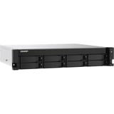 QNAP TS-873AEU-4G NAS & lagringsserver Stativ (2U) Ryzen Embedded V1500B 4 GB DDR4 0 TB QuTS hero Sort NAS, Stativ (2U), Ryzen Embedded, V1500B, 4 GB, DDR4