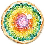 Ravensburger Puzzle Circle of Colors Pizza, Puslespil 