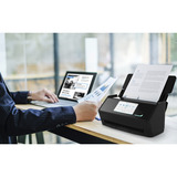 Ricoh ScanSnap IX2500 ADF-scanner 600 x 600 dpi A3 Sort, indtræknings scanner Sort, 297 x 432 mm, 600 x 600 dpi, 45 sider pr. minut, 90 ipm, ADF-scanner, Sort