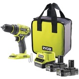 Ryobi R18DD7-220S, Bore-/ skruemaskine Grøn/Sort