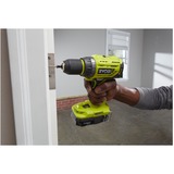 Ryobi R18DD7-220S, Bore-/ skruemaskine Grøn/Sort