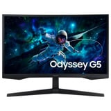 Samsung Odyssey G5 S27CG554EU Generalüberholt, Gaming Skærm Sort