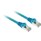 Sharkoon 4044951014712 netværkskabel Grå 2 m Cat6 S/FTP (S-STP) Blå, 2 m, Cat6, S/FTP (S-STP), RJ-45, RJ-45