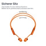 Shokz OpenRun Pro 2 Mini Headset Trådløs Ørekrog Sport Bluetooth Orange Orange, Trådløs, Sport, 20 - 20000 Hz, 30,3 g, Headset, Orange
