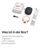 Shokz OpenRun Pro 2 Mini, Headset Orange