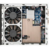 Shuttle Slim PC DH810 1,35 L størrelse PC Sort LGA 1851 (Socket V1), Barebone Sort, 1,35 L størrelse PC, Mini PC barebone, LGA 1851 (Socket V1), DDR5-SDRAM, M.2, PCI Express, SATA, 120 W