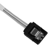 SilverStone Adapterkabel SST-CPS05-RE, mini-SAS SFF 8643 > 4x SATA Lyseblå