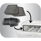 Tefal GC705816 kontaktgrill Sort, Sort, Rektangulær, Berøring, Rist, 600 cm², Rustfrit stål
