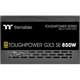Thermaltake PS-TPD-0850NNSAGE-3, PC strømforsyning Sort