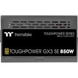 Thermaltake Toughpower GX3 SE 850W, PC strømforsyning Sort