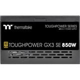 Thermaltake Toughpower GX3 SE 850W, PC strømforsyning Sort