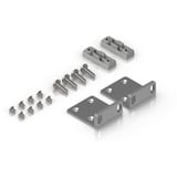 Ubiquiti UACC-Rack-Ear-1U, Mount Sølv