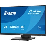 iiyama T2454MSC-B3AG, LED-skærm Sort (mat)