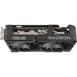 ASUS DUAL-RX9060XT-8G AMD Radeon RX 9060 XT 8 GB GDDR6, Grafikkort Radeon RX 9060 XT, 8 GB, GDDR6, 128 Bit, 7680 x 4320 pixel, PCI Express 5.0
