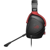 ASUS Gaming headset Sort/Rød