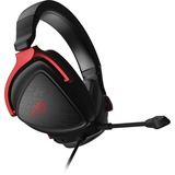 ASUS ROG Delta S Core, Gaming headset Sort/Rød