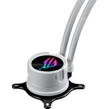 ASUS ROG Strix LC III 240 ARGB White Edition Processor Væskekølingssæt 12 cm Hvid, Vandkøling Hvid, Væskekølingssæt, 12 cm, Hvid