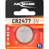 Ansmann CR2477 Engangsbatteri Lithium Engangsbatteri, Lithium, 3 V, 1 stk, 1000 mAh, 7,7 mm