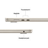 Apple MacBook Air (15") 2025, Notebook Champagne