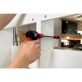 BESSEY Skruetvinge Sort/Rød