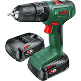 Bosch Batteridrevet slagboremaskine EasyImpact 18V-40+ tilbehørssæt, Bore-/ skruemaskine Grøn/Sort