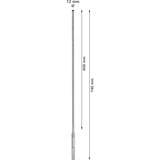 Bosch Expert SDS Max-8X Hammer drill bit 1 stk, Boremaskine Borehammer, Hammer drill bit, 1,2 cm, 740 mm, Beton, Sten, 60 cm