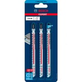 Bosch Expert T 341 HM Stiksavklinger Karbid 3 stk Stiksavklinger, Gasbeton, Fiberbræt, Karbid, Rustfrit stål, 4,3 mm, 8 cm