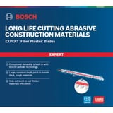 Bosch Expert T 341 HM Stiksavklinger Karbid 3 stk Stiksavklinger, Gasbeton, Fiberbræt, Karbid, Rustfrit stål, 4,3 mm, 8 cm