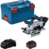 Bosch GKS 18V-57-2 L PROFESSIONAL 16,5 cm Sort, Blå, Sølv 5000 rpm, Rundsav Blå/Sort, Træ, Sort, Blå, Sølv, Børstefri, 16,5 cm, 5000 rpm, 5,7 cm