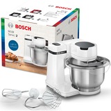 Bosch Serie 2 MUM foodprocessor 700 W 3,8 L Hvid Hvid, 3,8 L, Hvid, Knapper, 2,4 kg, 1,7 kg, 1,1 m