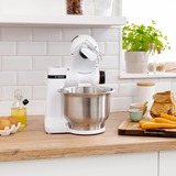 Bosch Serie 2 MUM foodprocessor 700 W 3,8 L Hvid Hvid, 3,8 L, Hvid, Knapper, 2,4 kg, 1,7 kg, 1,1 m