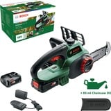 Bosch UniversalChain 18 Sort, Grøn, Motorsav Grøn/Sort, 20 cm, 13,5 cm, 4,5 m/s, Sort, Grøn, 0,08 L, Batteri