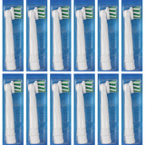 Braun CrossAction 12 stk Hvid, Børstehoved Hvid, 12 stk, Hvid, 3 måned(er), Oral-B, Kasse