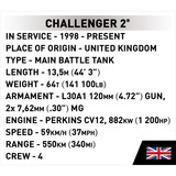 COBI Challenger 2, Bygge legetøj 