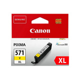 Canon 0334C001 blækpatron 1 stk Original Højt (XL) udbytte Gul Gul, Højt (XL) udbytte, Gul, Pigmentbaseret blæk, 11 ml, 1 stk, 715 Sider