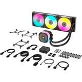 Corsair iCUE LINK TITAN 360 RX RGB Renoveret, Vandkøling Sort