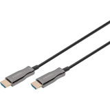 Digitus AK-330125-300-S, Kabel Sort