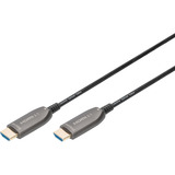 Digitus AK-330126-300-S, Kabel Sort