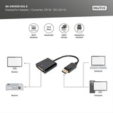 Digitus AK-340409-001-S, Adapter Sort