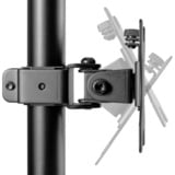 Digitus Universal dobbelt skærmholder, Skærmbeslag Sort