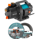 GARDENA 9011-47, Pumpe Turkis/Sort