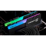 G.Skill Trident Z RGB 16GB DDR4 hukommelsesmodul 2 x 8 GB 3200 Mhz Sort, 16 GB, 2 x 8 GB, DDR4, 3200 Mhz, 288-pin DIMM, Sort