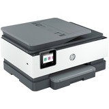 HP OfficeJet Pro 8022e All-in-One-printer, Farve, Printer til Home (Hjem), Print, kopiering, scanning, fax, 35-arks ADF; Scan til e-mail; Dobbeltsidet udskrivning, Multifunktionsprinter grå/antracit, Farve, Printer til Home (Hjem), Print, kopiering, scanning, fax, 35-arks ADF; Scan til e-mail; Dobbeltsidet udskrivning, Termisk inkjet, Farveudskrivning, 4800 x 1200 dpi, A4, Direkte udskrivning, Sort, Hvid