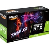 INNO3D GeForce RTX 3050 TWIN X2, Grafikkort 