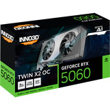 INNO3D GeForce RTX 5060 TWIN X2 OC 8GB, Grafikkort 