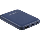 Intenso XS5000 Lithium polymer (LiPo) 5000 mAh Blå, Power Bank Blå, 5000 mAh, Lithium polymer (LiPo), Blå